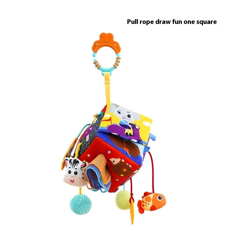 Newborn Puzzle Baby Stroller Pendant Toy for Early Development
