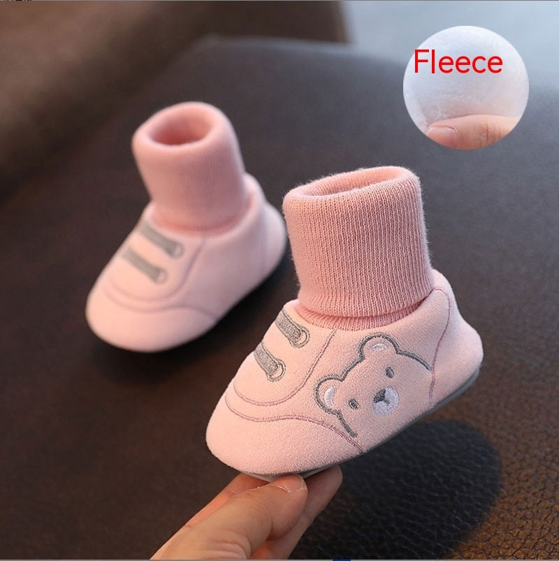 Non-Slip Baby Cloth Indoor Toddler Shoes