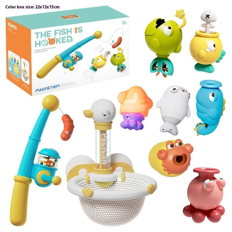 Baby Fishing Marine Life Bath Shower Toys