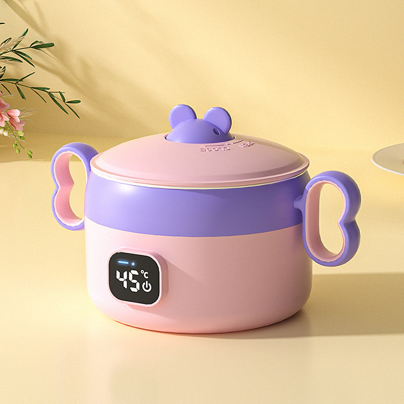Intelligent Thermostatic Baby Feeding Bowl Tableware for Children