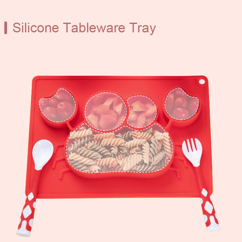 Baby Feeding Tableware Set for Infant Mealtime and Learning