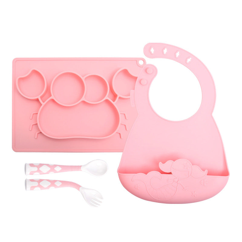 Baby Feeding Tableware Set for Infant Mealtime and Learning