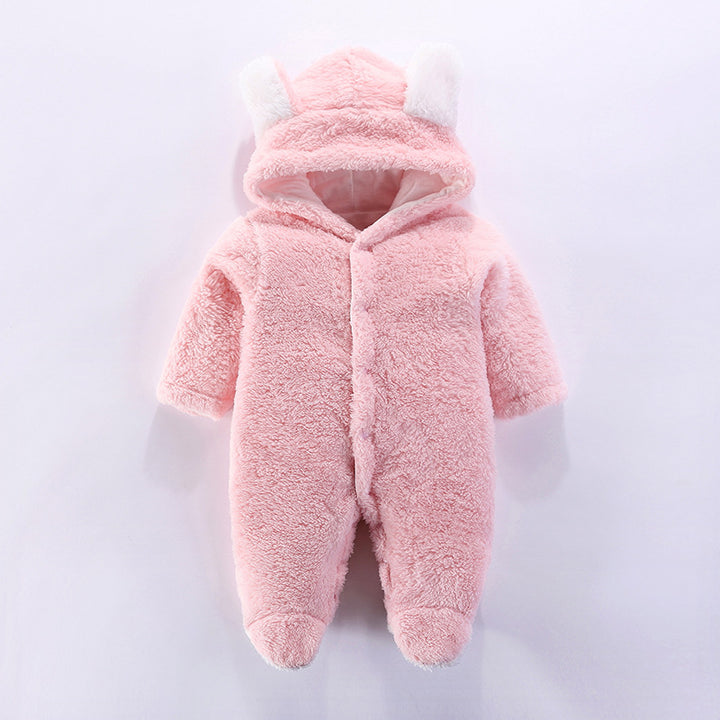Newborn Baby Autumn And Winter Jumpsuit Outfit