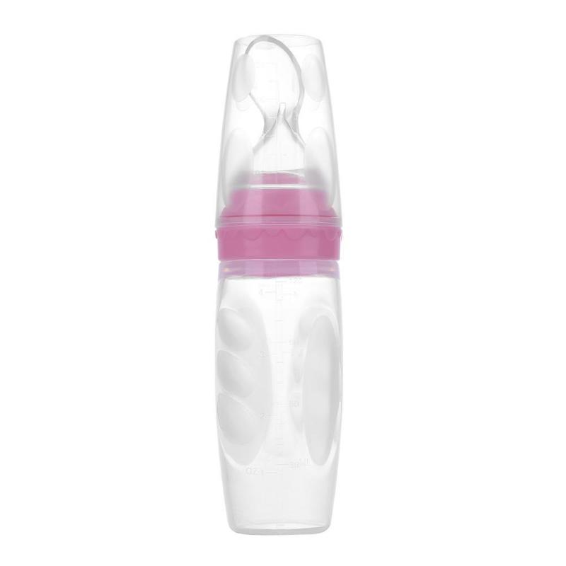 Squeeze Baby Feeding Spoon for Easy Infant Feeding Control