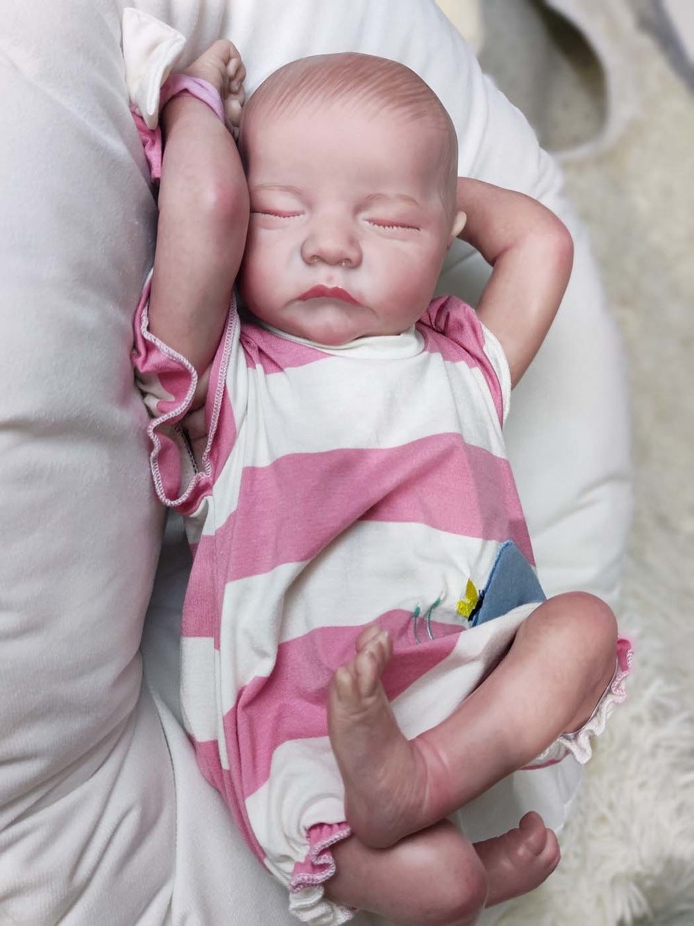 18 Inch Reborn Cloth Body Baby Doll Toy