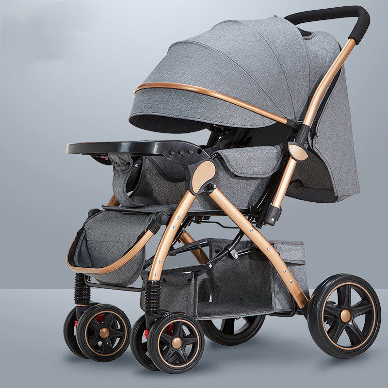 Lightweight Foldable Baby Stroller for Easy Travel and Storage