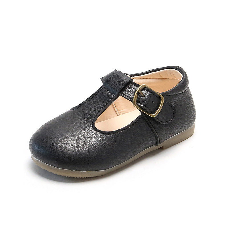 Baby Pea Shoes Versatile Single Sole Footwear