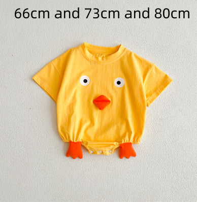 Newborn Cotton Triangle Baby Girl Romper Jumpsuit