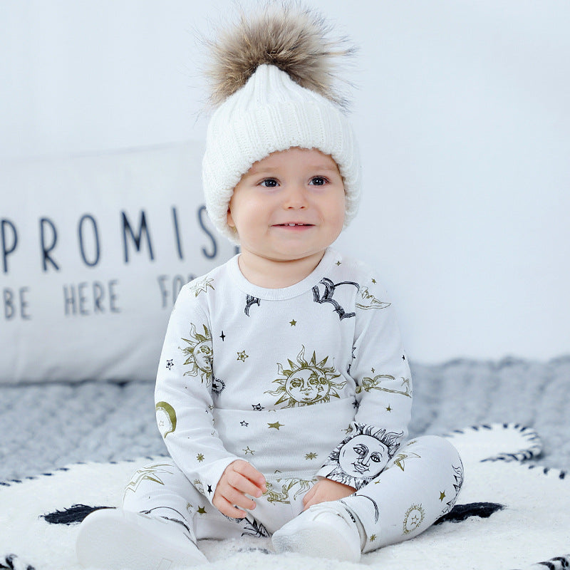 Baby Hoodie Crawling Suit Outfit