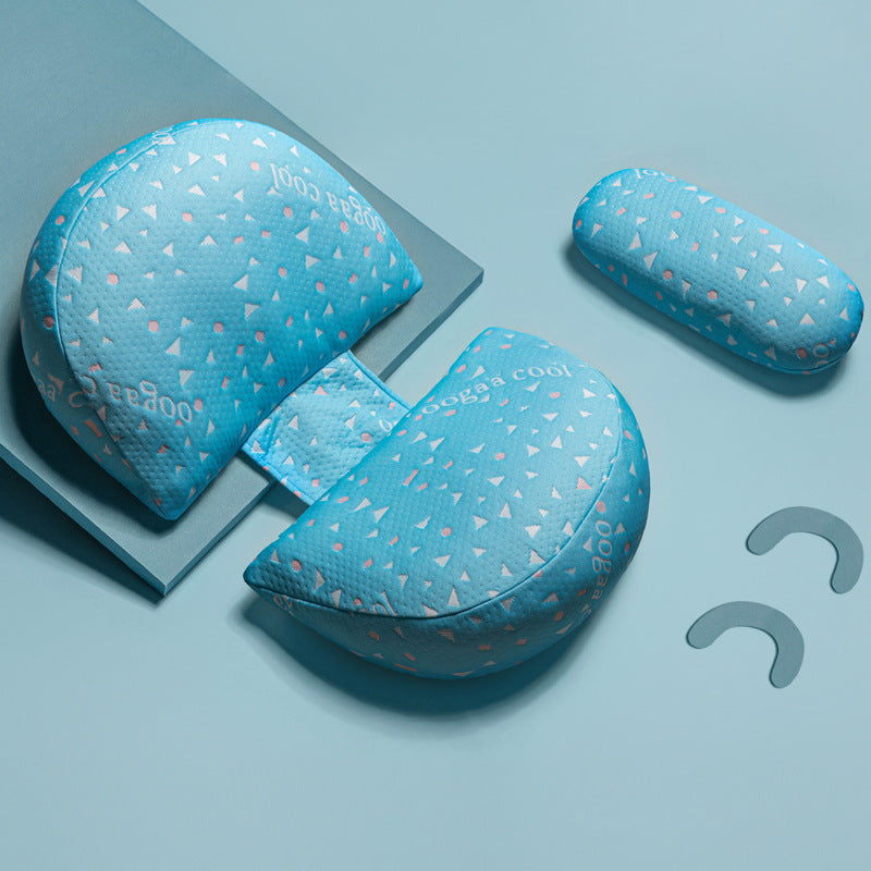 Maternity Lumbar Side Sleeper Pillow for Pregnancy Comfort Support
