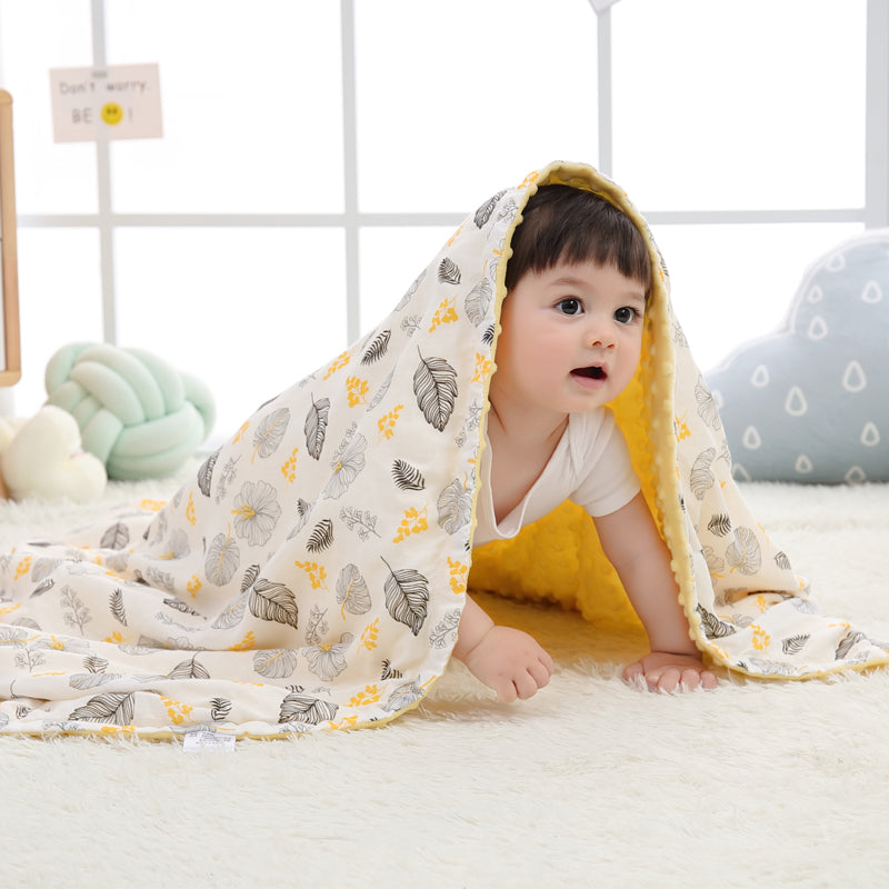 Baby Doudou Security Blanket Soft Comfort Lovey for Newborns