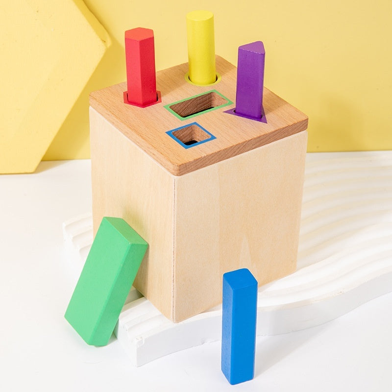 Wooden Sorting & Matching Toy for Toddlers