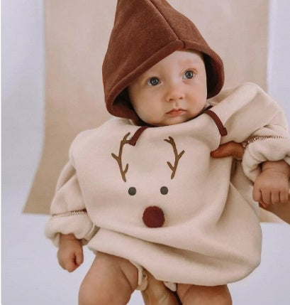Baby Christmas Romper Outfit For Autumn And Winter