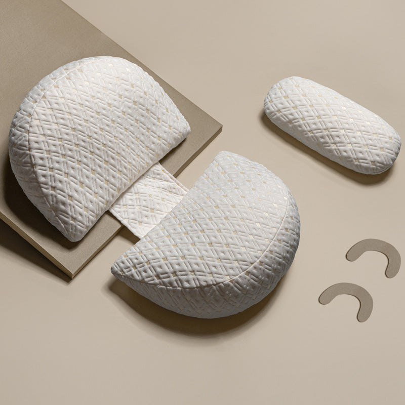 Maternity Lumbar Side Sleeper Pillow for Pregnancy Comfort Support