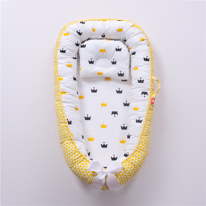 Bionic Baby Nest Crib Pillow for Newborn Comfort