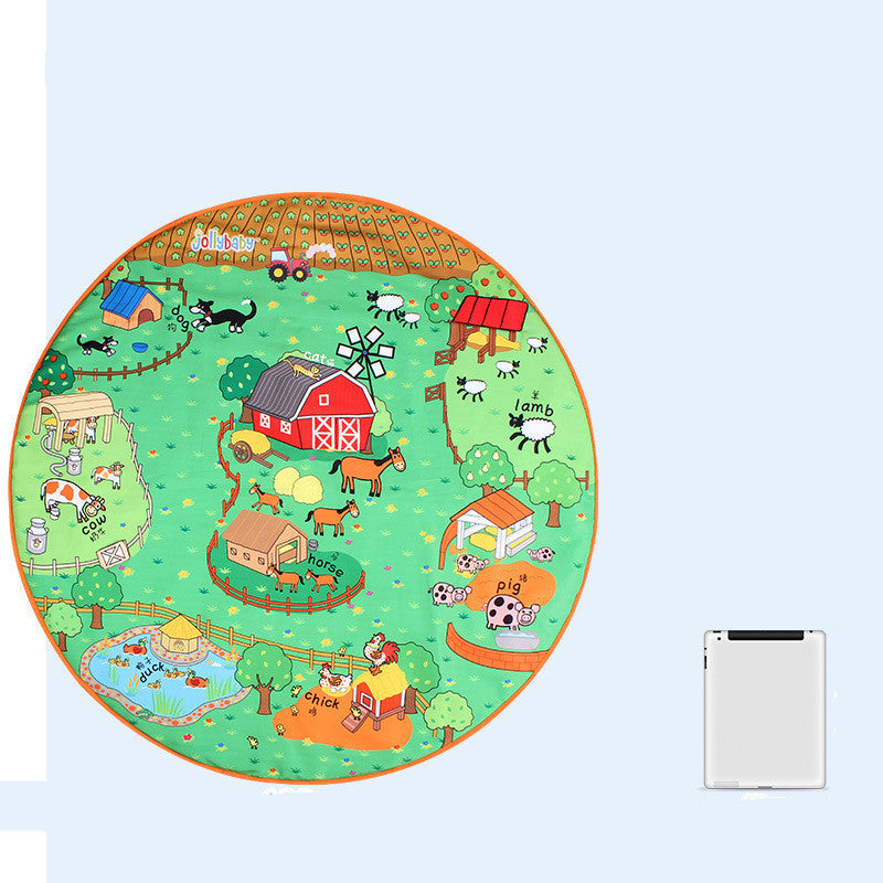 Baby Early Education Animal Play Blanket Toy