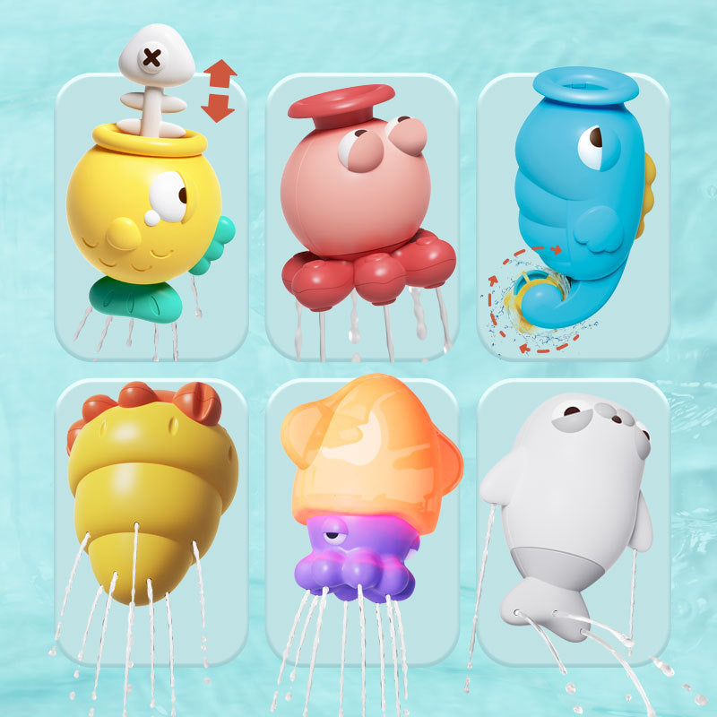 Baby Fishing Marine Life Bath Shower Toys