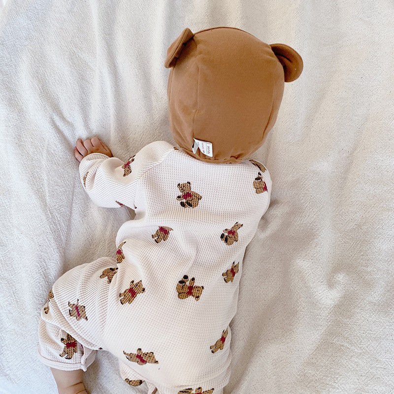 Baby Western Style One-Piece Romper Comfortable Pajamas