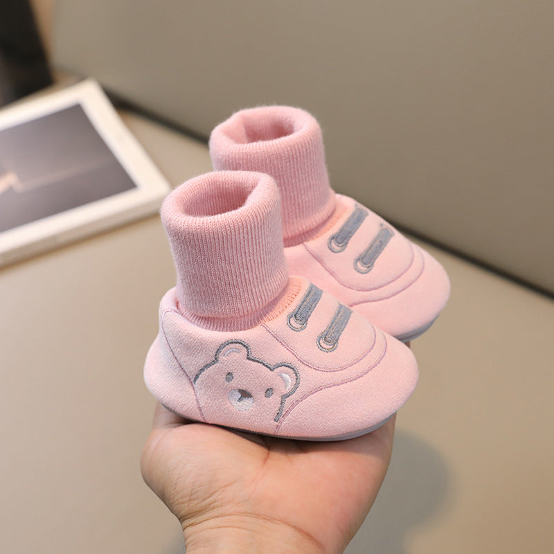Non-Slip Baby Cloth Indoor Toddler Shoes