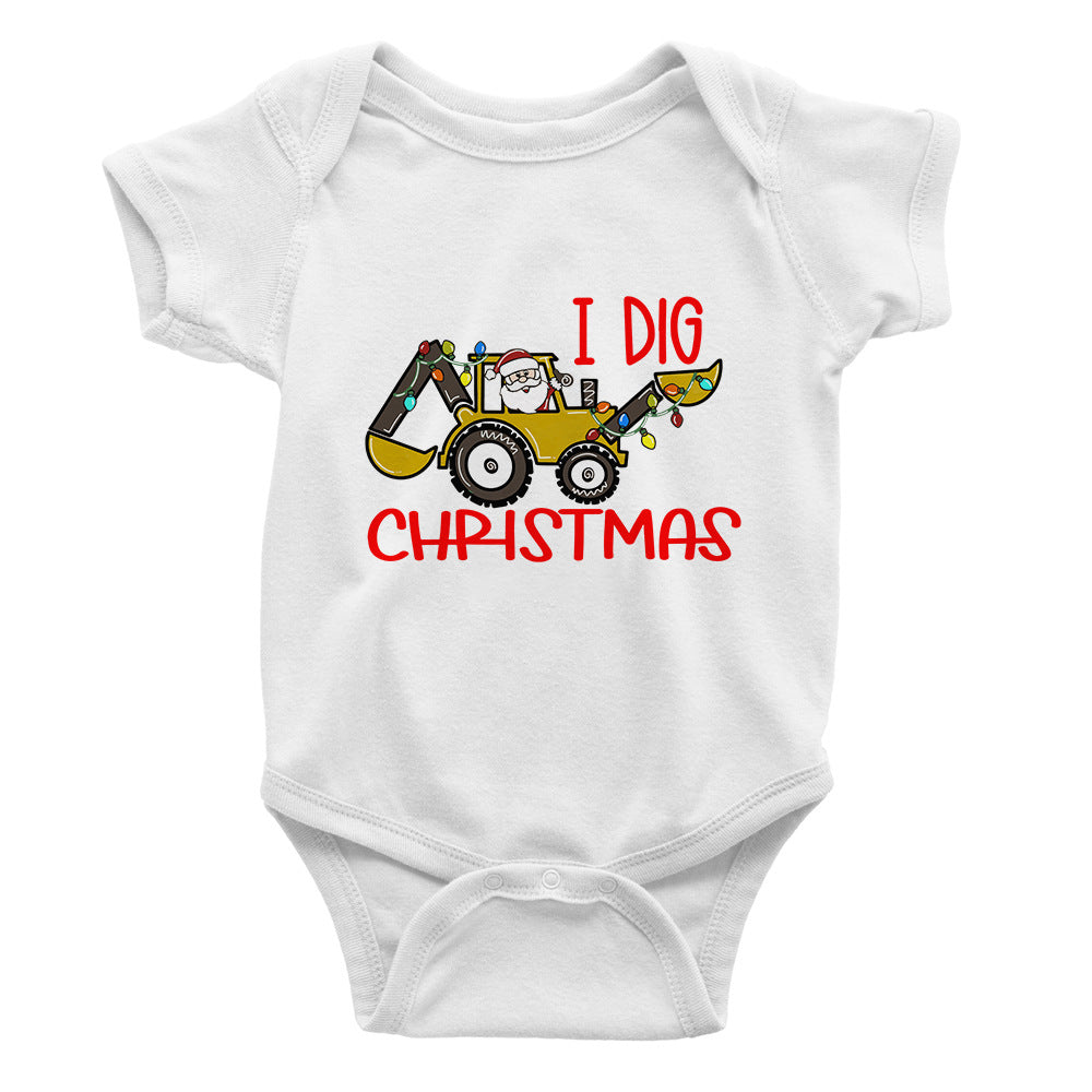 Cotton Baby Short Sleeve Romper Coating Outfit