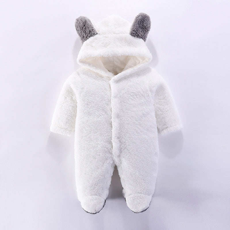Newborn Baby Autumn And Winter Jumpsuit Outfit