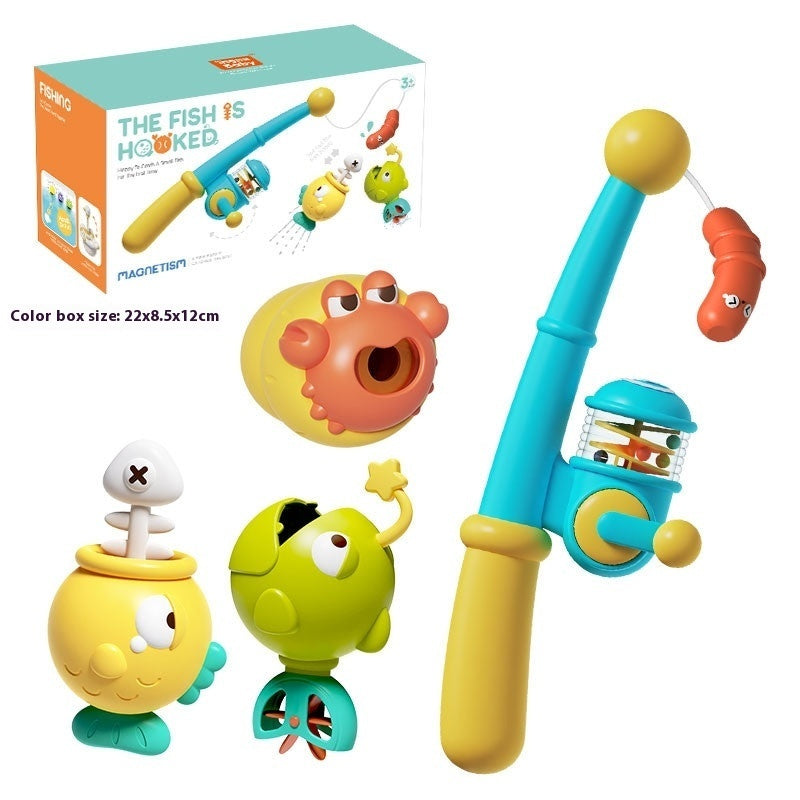Baby Fishing Marine Life Bath Shower Toys