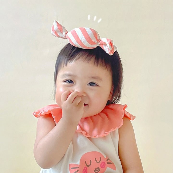 Korean Candy Print Baby Romper Suit Cute Jumpsuit