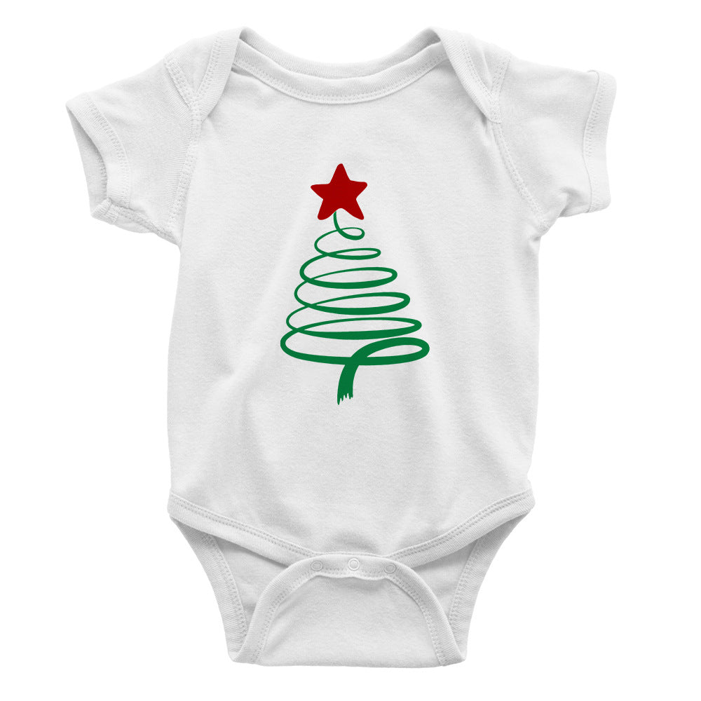 Cotton Baby Short Sleeve Romper Coating Outfit