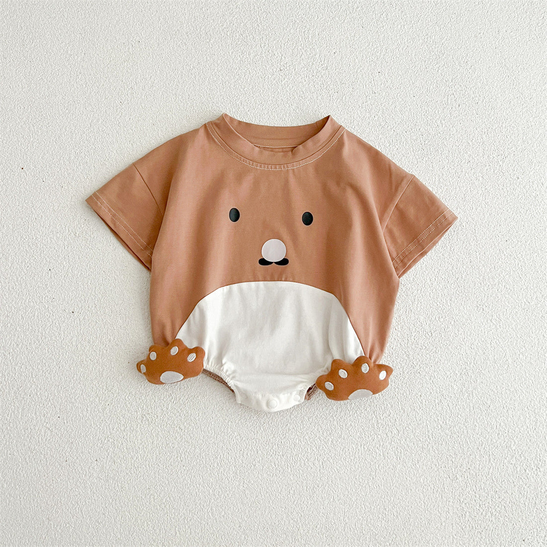 Newborn Cotton Triangle Baby Girl Romper Jumpsuit