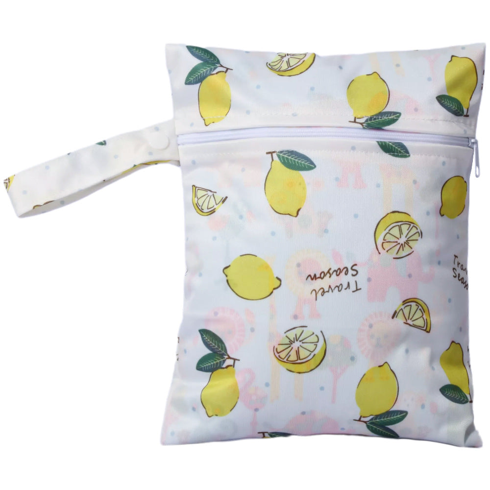 Portable Waterproof Baby Diaper Storage Bag for Travel And Organization