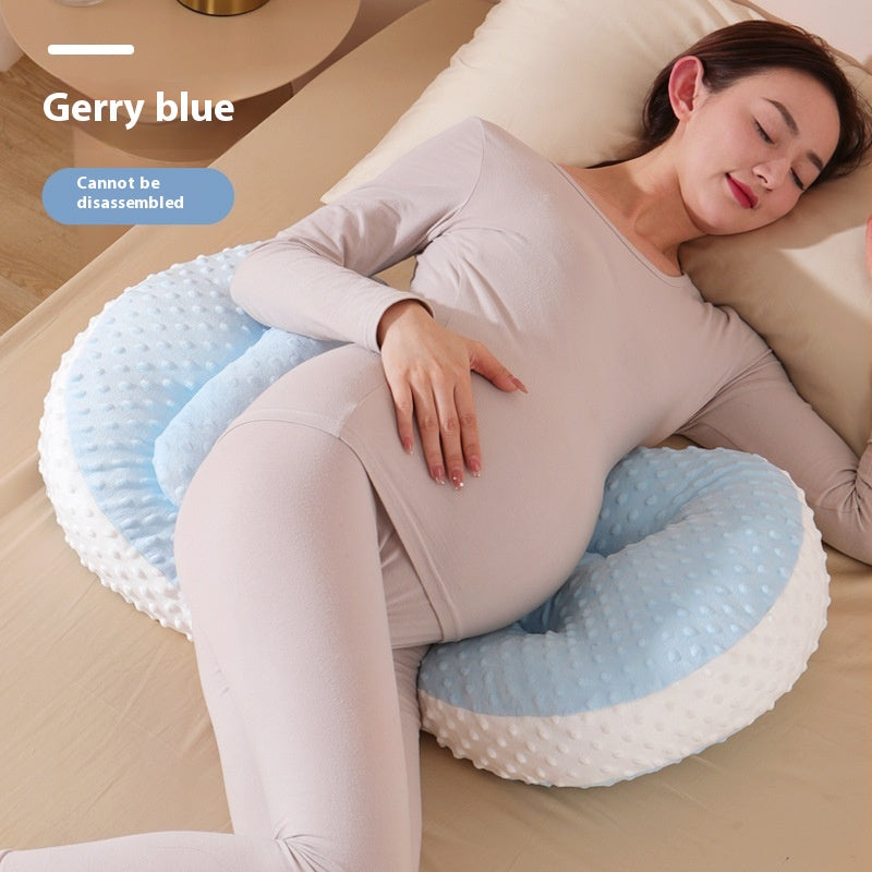 Multifunctional U-Shaped Maternity Waist Support Pillow for Pregnancy Comfort