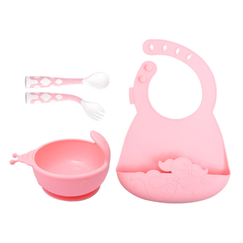 Baby Feeding Tableware Set for Infant Mealtime and Learning