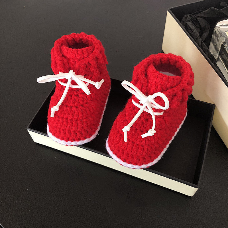 Handwoven Baby Shoes Unisex Soft Sole Footwear