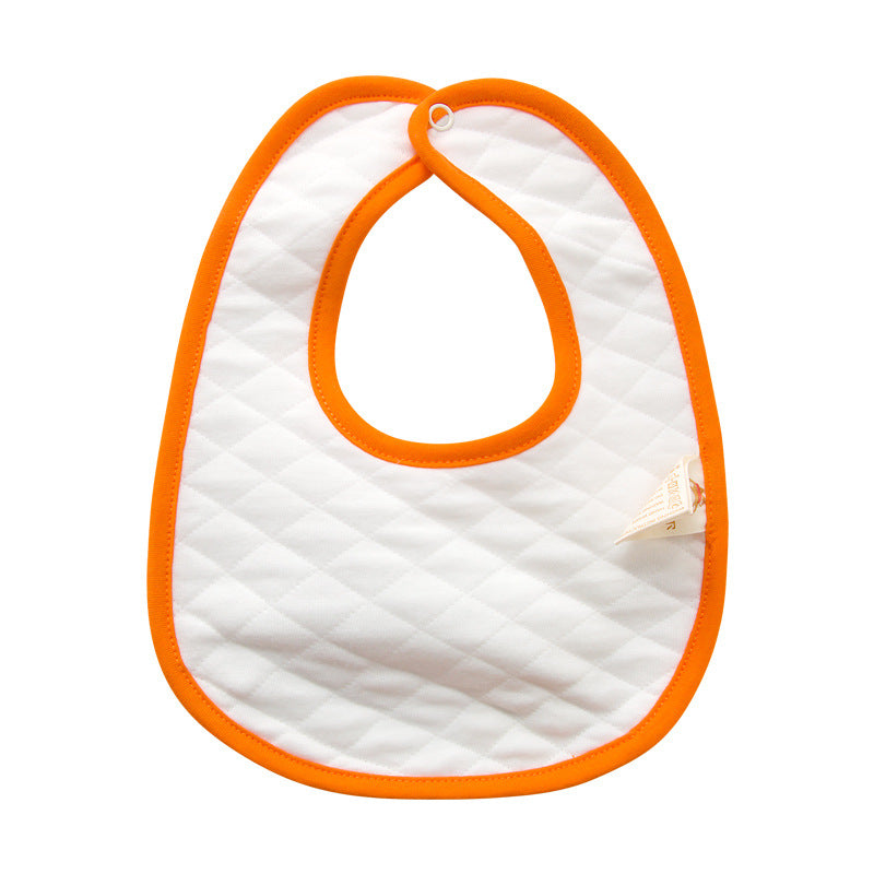 Thickened Double Layer Cotton Baby Feeding Bib for Newborns