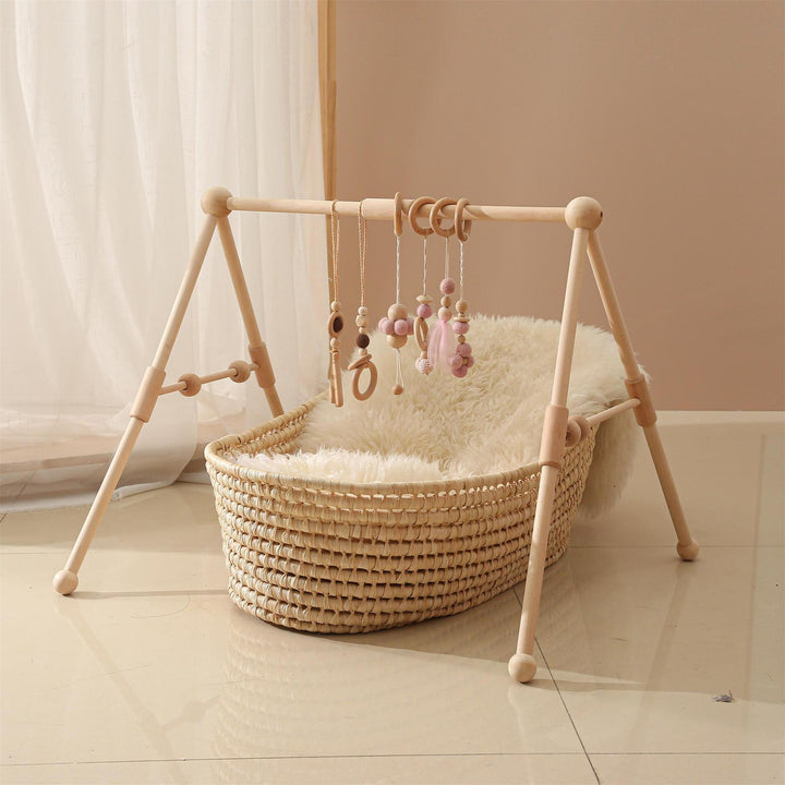 Newborn Baby Crib Fitness Activity Rack