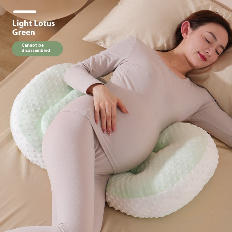Multifunctional U-Shaped Maternity Waist Support Pillow for Pregnancy Comfort