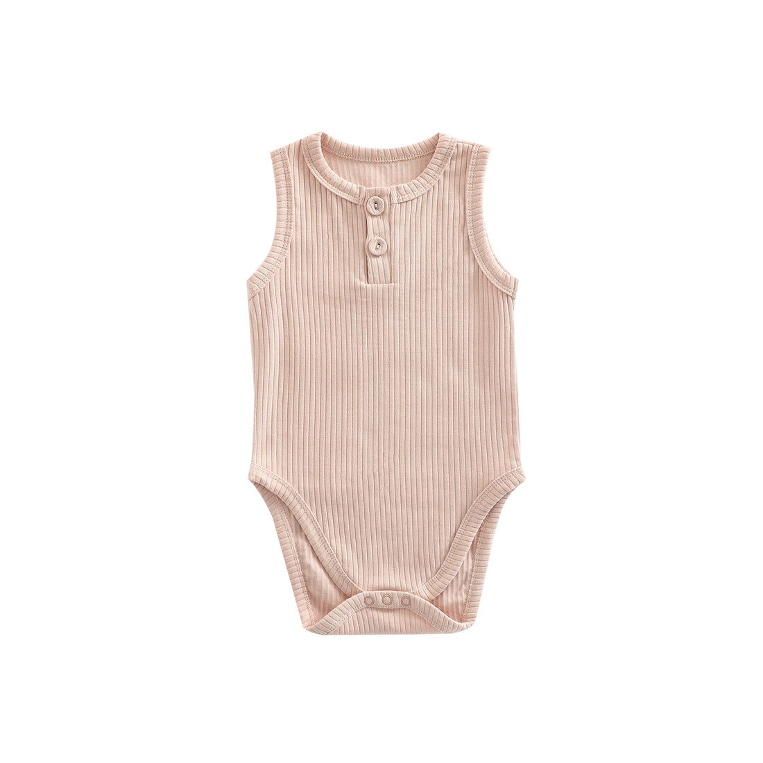 Pure Cotton Baby Girl Striped Vest Romper