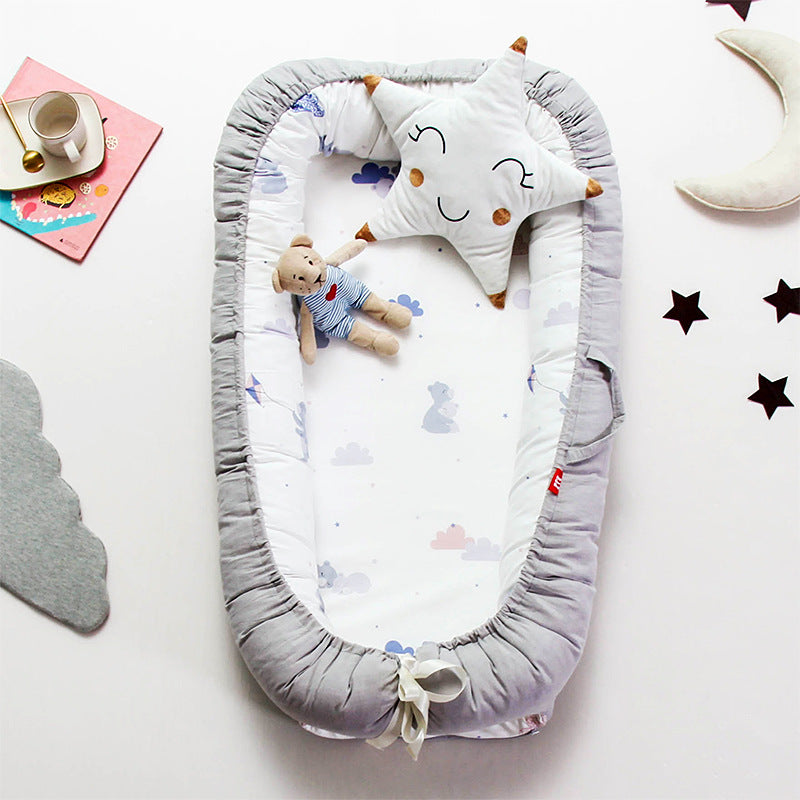 Cotton Bionic Baby Sleep Isolation Crib for Newborn Comfort