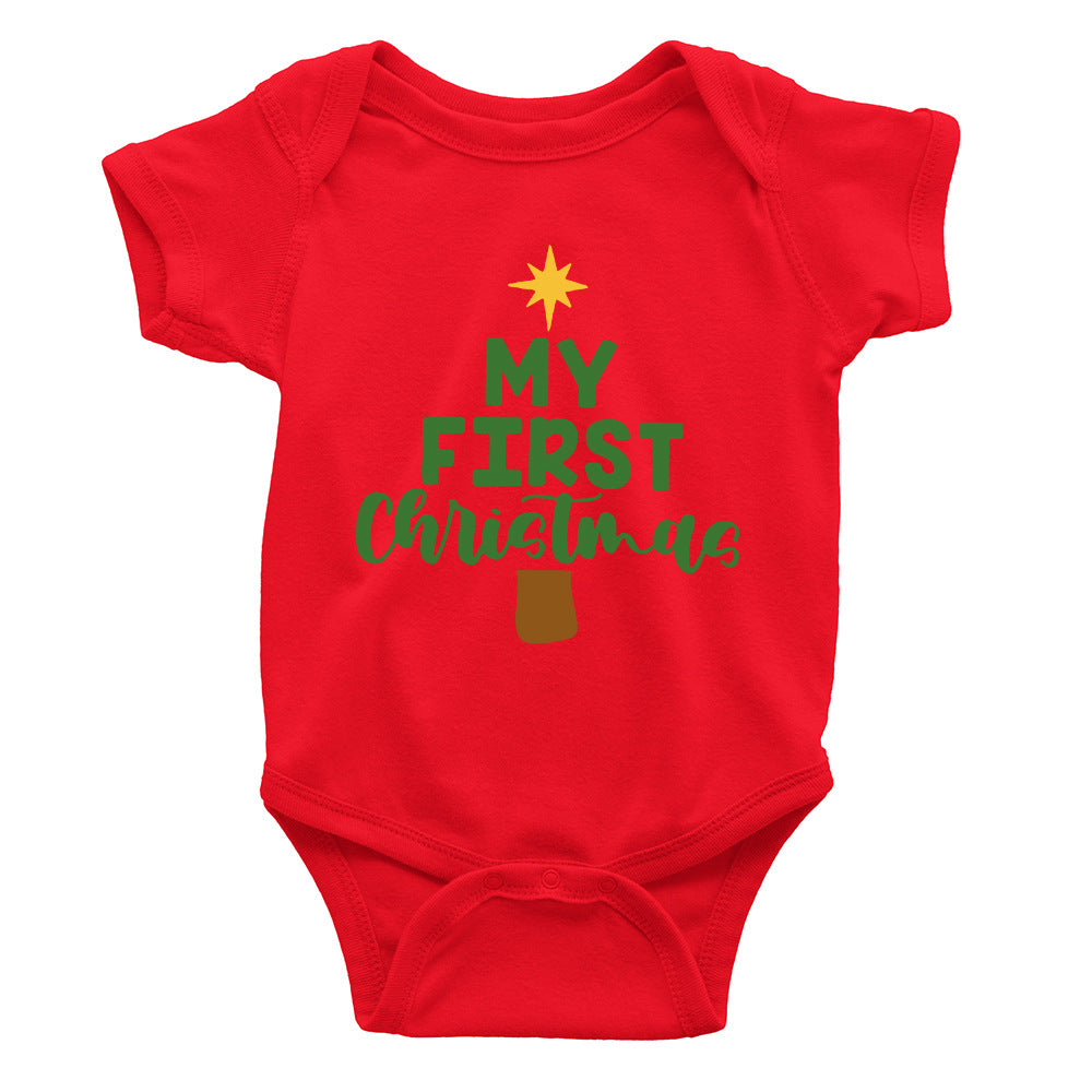 Cotton Baby Short Sleeve Romper Coating Outfit