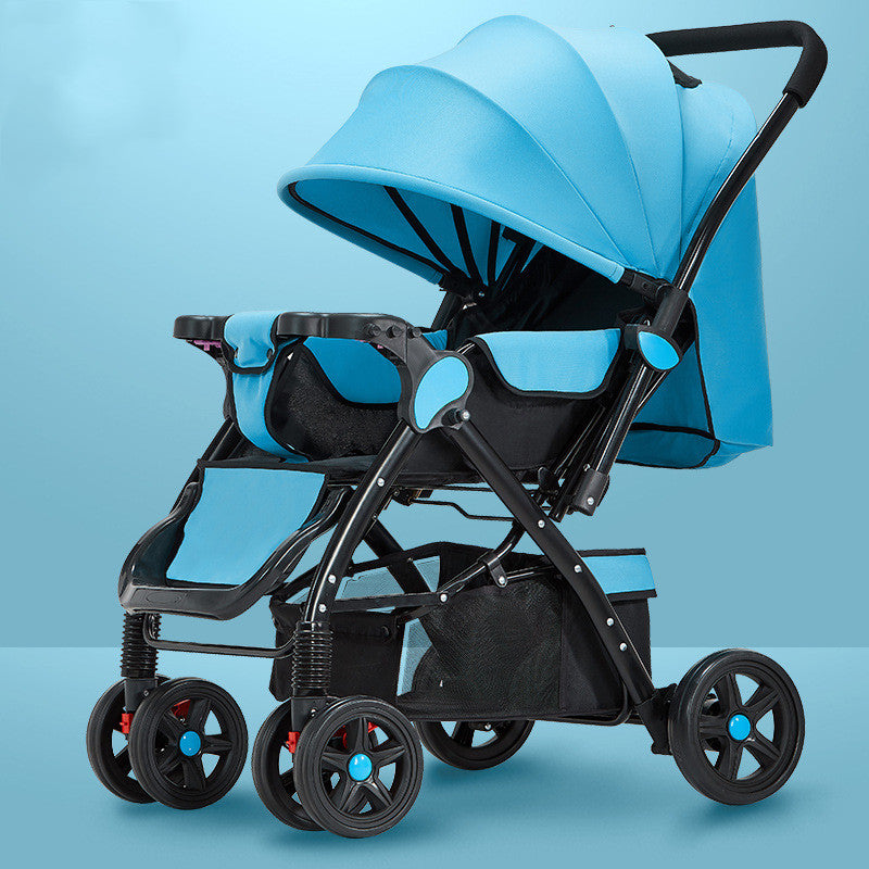 Lightweight Foldable Baby Stroller for Easy Travel and Storage