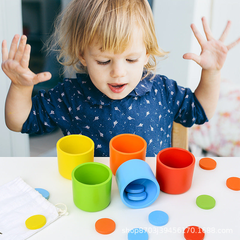 Baby Color Sorting Educational Cup Toys