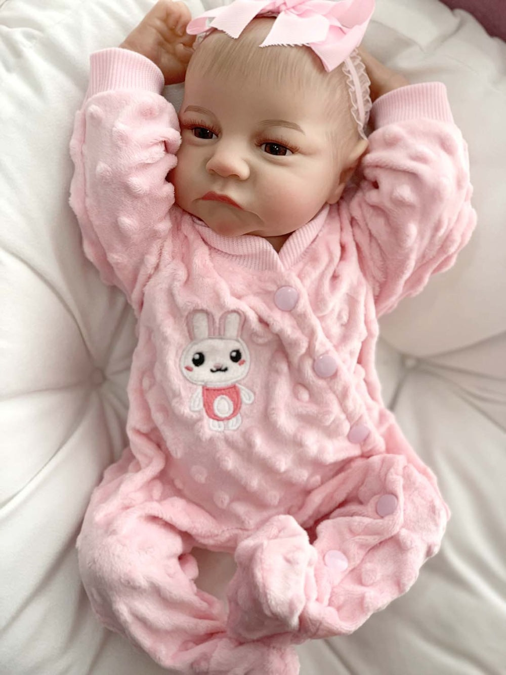 18 Inch Reborn Cloth Body Baby Doll Toy