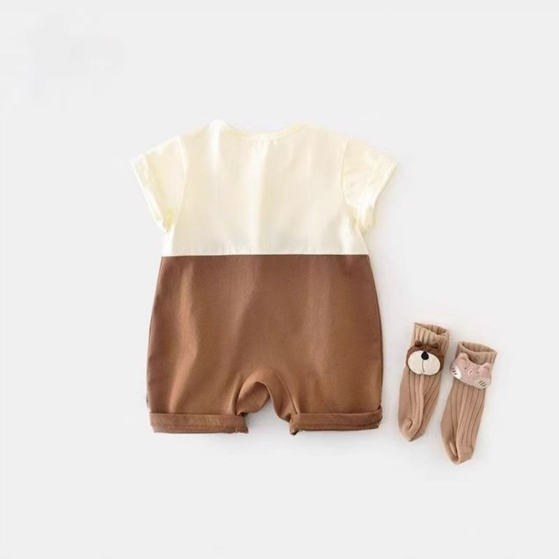 Baby Summer Short Sleeve Thin Romper