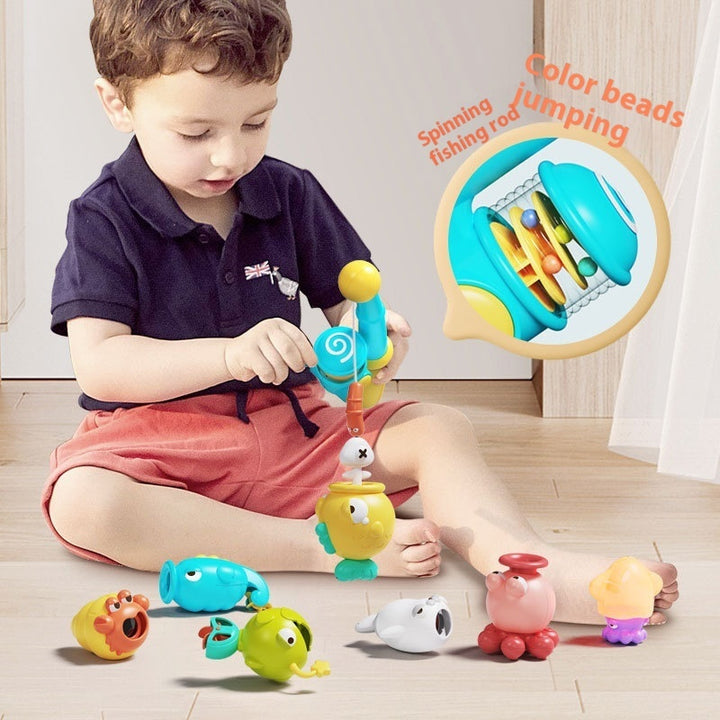 Baby Fishing Marine Life Bath Shower Toys