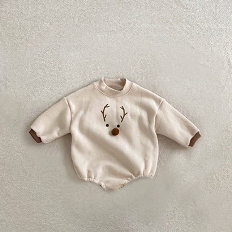 Baby Christmas Romper Outfit For Autumn And Winter