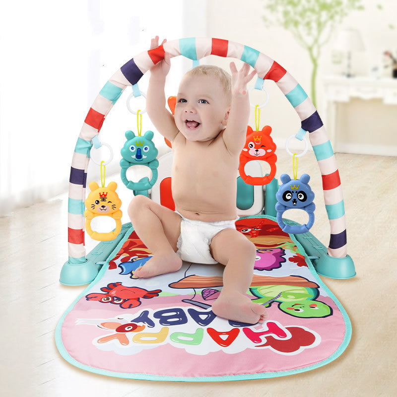 Baby Piano Pedal Fitness Rack Musical Toy