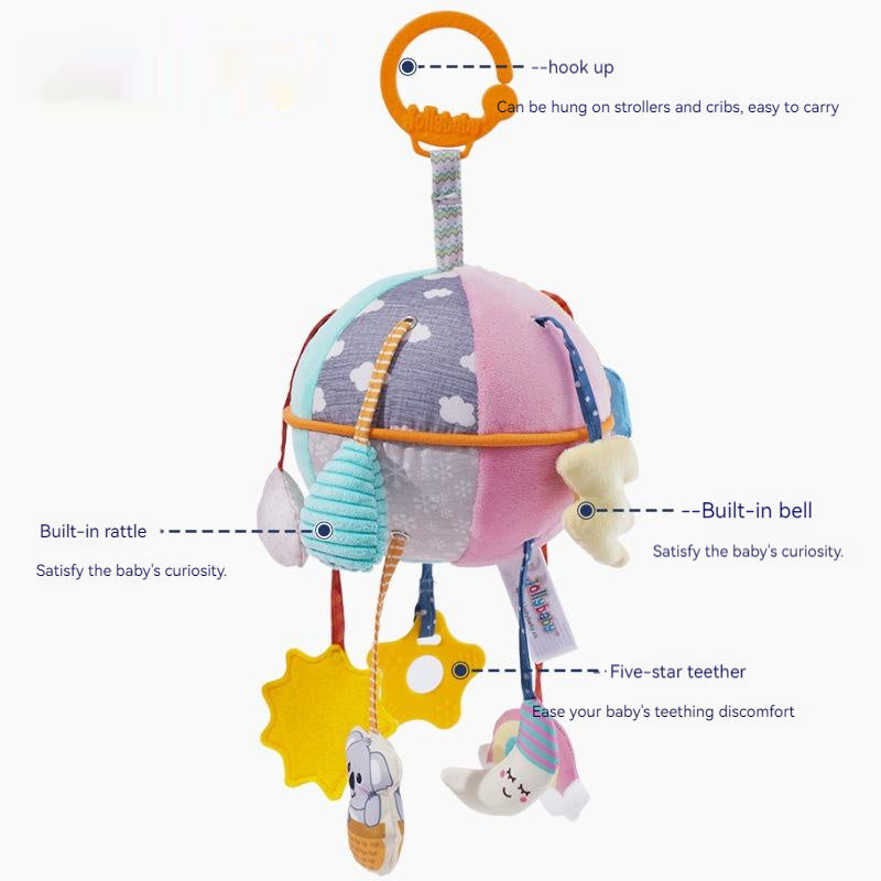 Baby Hanging Car Seat Toy Plush Stroller Toy