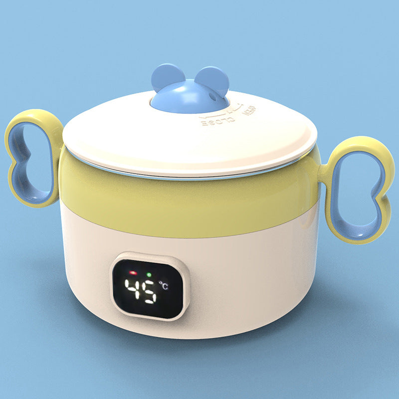 Intelligent Thermostatic Baby Feeding Bowl Tableware for Children