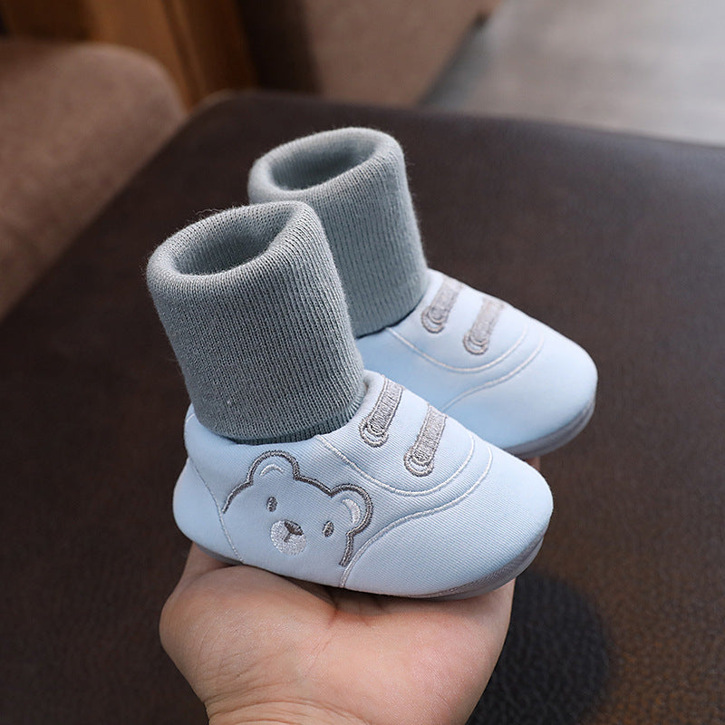 Non-Slip Baby Cloth Indoor Toddler Shoes