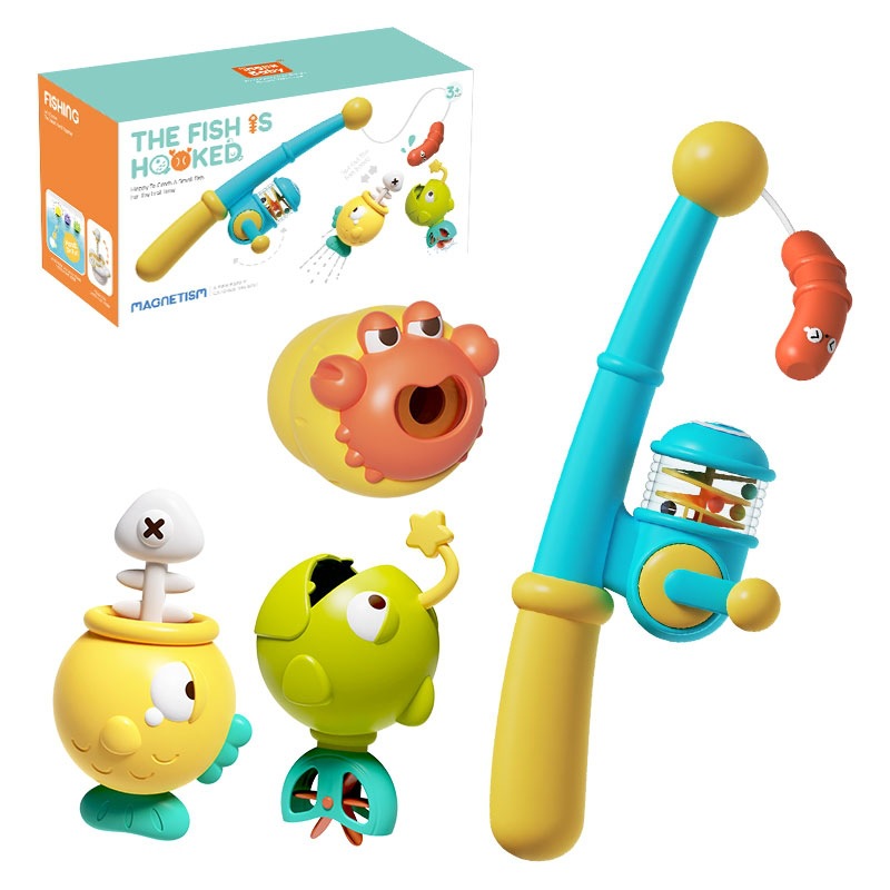 Baby Fishing Marine Life Bath Shower Toys